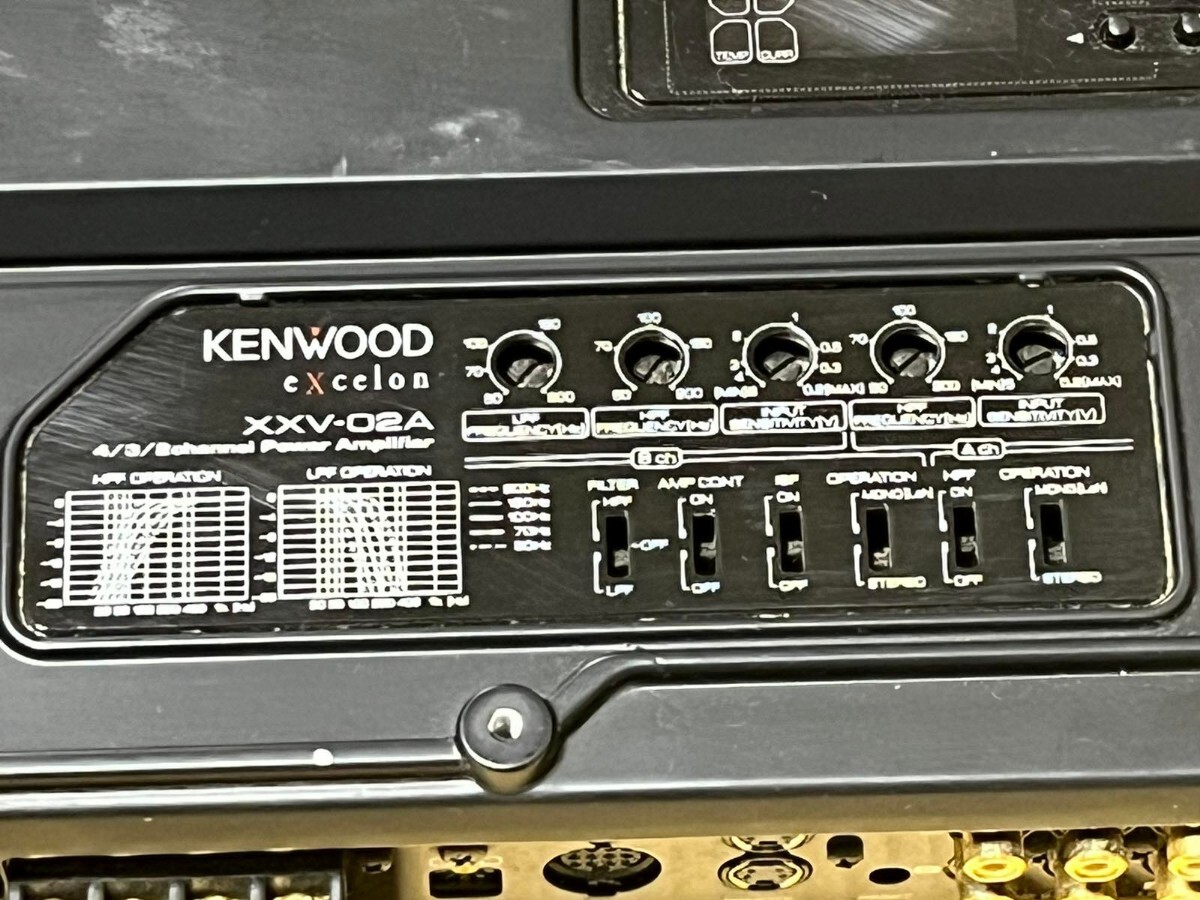 Kenwood アンプ XXV-02Aの画像2