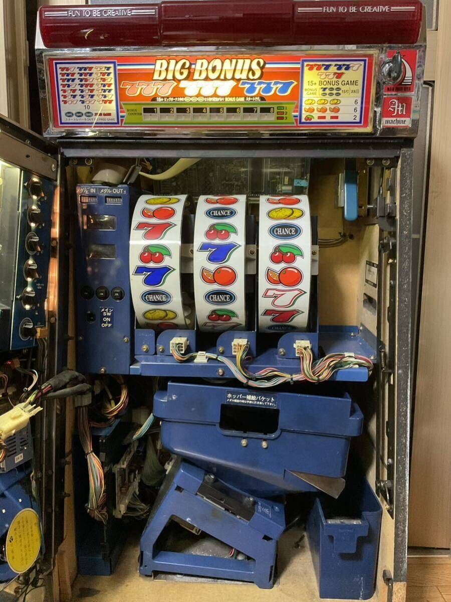  4号機 トリプルウィナー３【難あり】エレクトロコイン レア レトロの画像4