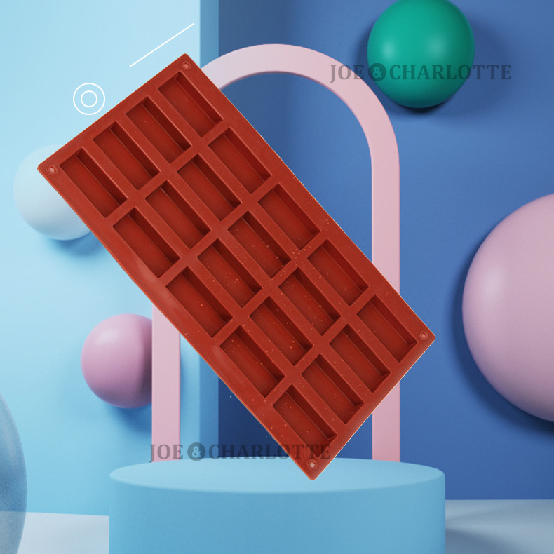 【フィナンシェ型】四角チョコレート モールド シリコン製 クッキー ケーキ型抜き じょえクック_画像7