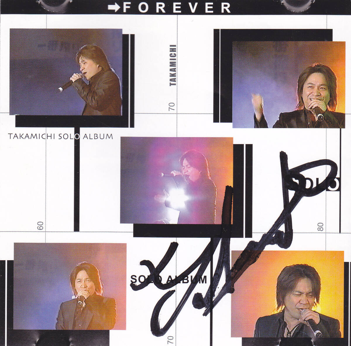 CD 加藤高道 - FOREVER - 直筆サイン入り YG-01 1MS1 C 66 狩人 Takamichi ソロアルバム_画像3