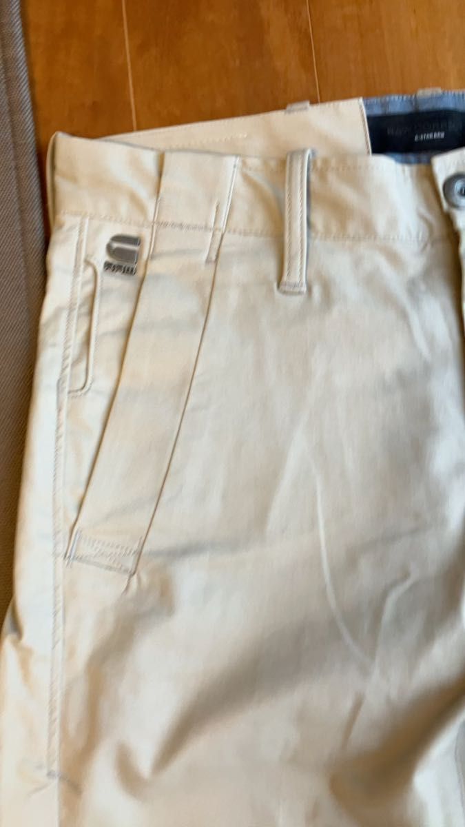 ジースターロゥ　G-STAR RAW CORRECT BRONSON SLIM CHINO チノパン　スラックス　ベージュ