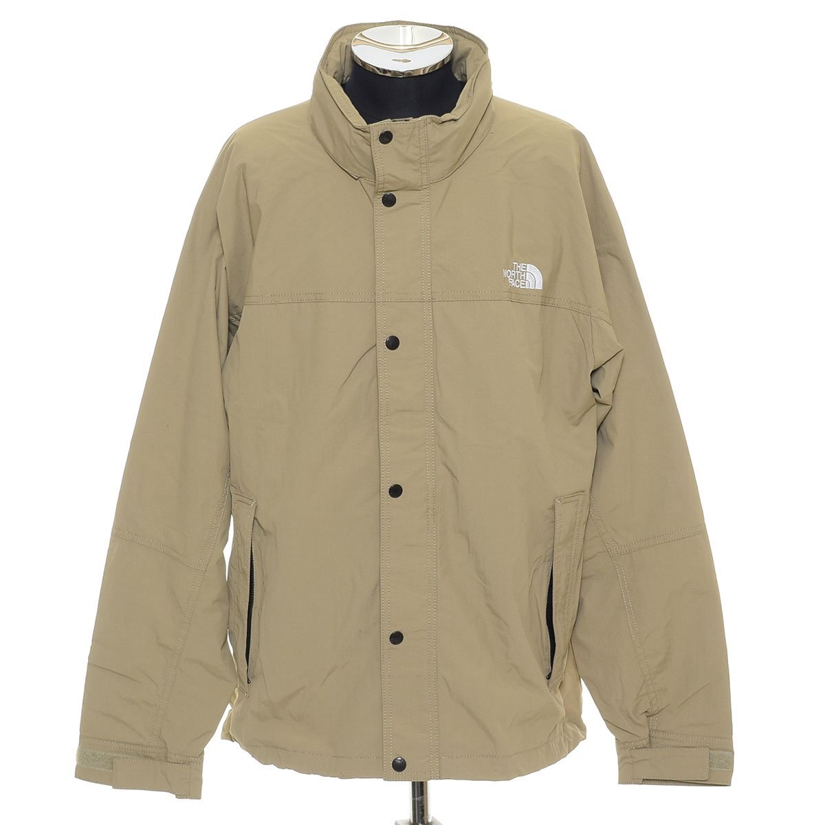 ◆503599 THE NORTH FACE ノースフェイス ◆ハイドレナウィンドジャケット HYDRENA WIND JACKET NP72131 サイズXL メンズ ベージュ