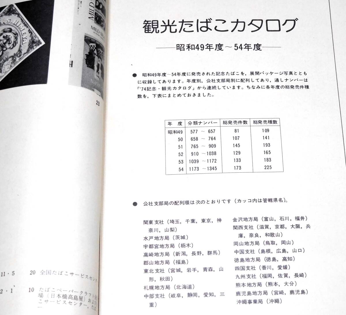 たばこカタログ3冊 '80たばこかたろぐ たばこ総合目録・大正4年～昭和46年 けむり草・復刻版 1円～_画像6