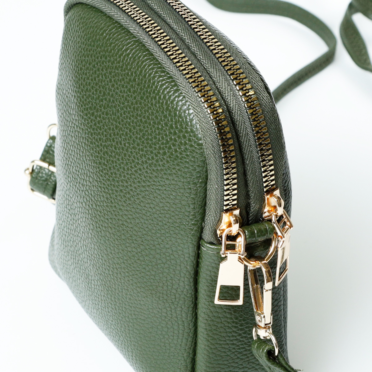  Mini shoulder bag green green diagonal .. bag smartphone shoulder smartphone pochette smartphone pouch Mini bag rete-s leather 