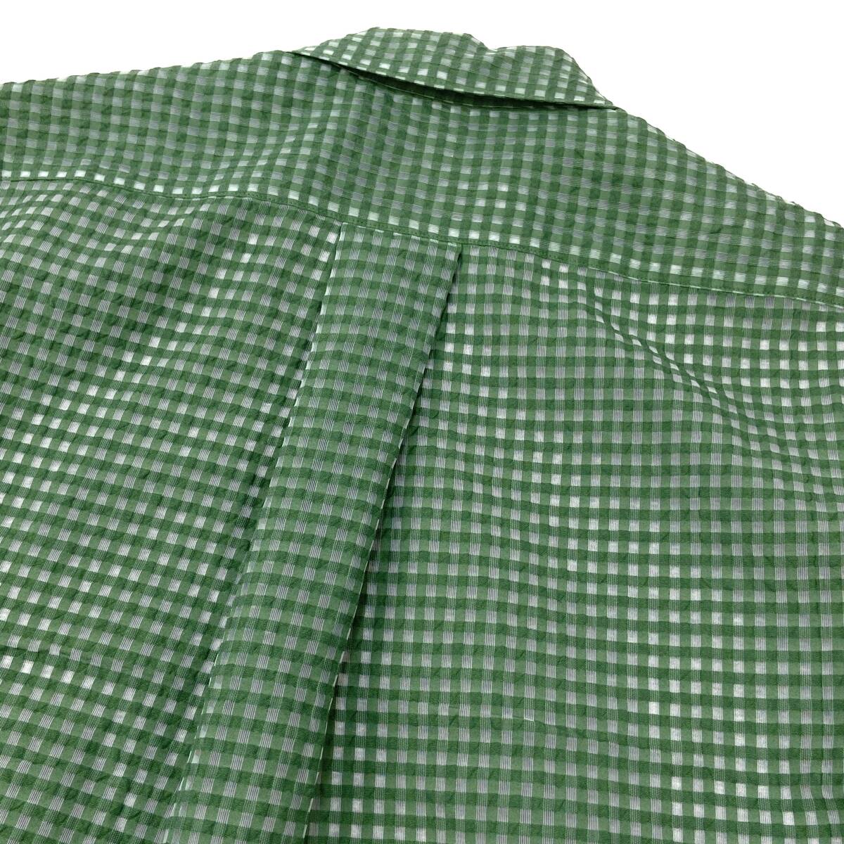 sacai / サカイ シアサッカー ギンガムチェック レイヤード半袖 sacai / サカイ シアサッカー ギンガムチェック レイヤード半袖