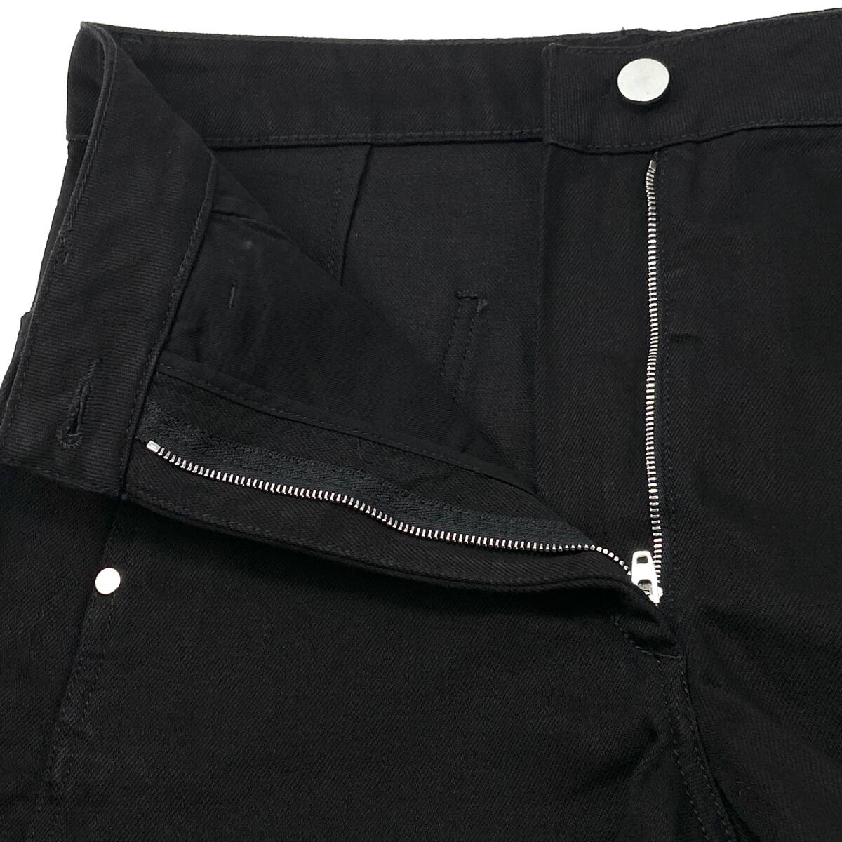 LEMAIRE / ルメール 20SS TWISTED PANTS BLACK DENIM ツイステッドパンツ ブラックデニム W201 PA220 LD017 38 SSL825 ツイスト レディース_画像7