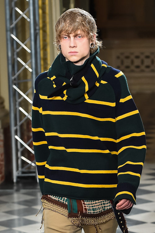 sacai / サカイ 16AW ウールボーダークルーネックニット 16 sacai / サカイ 16AW ウールボーダークルーネックニット 16