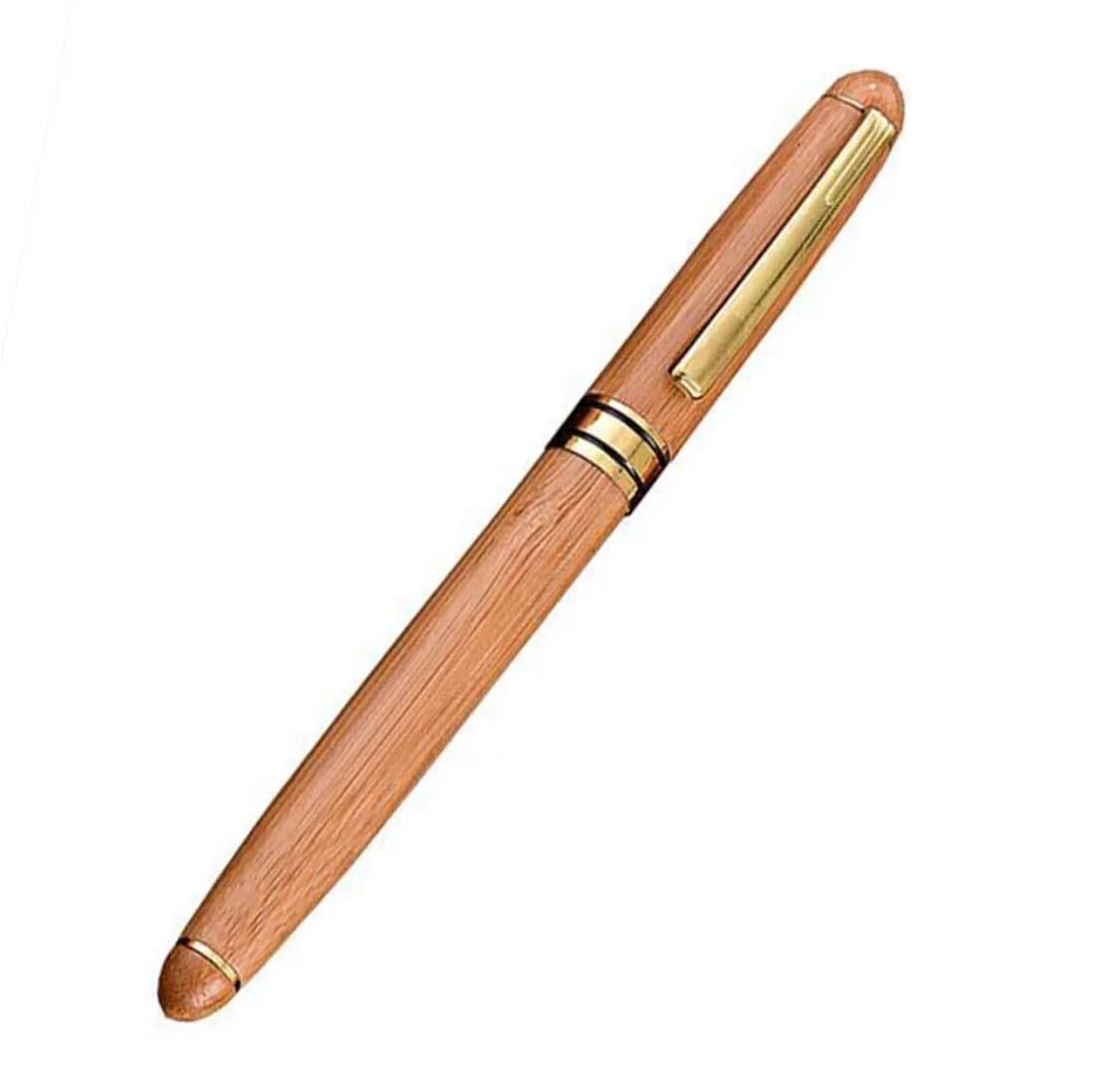 クラシック高級木製万年筆/署名ペンインク0.5mm、_画像2