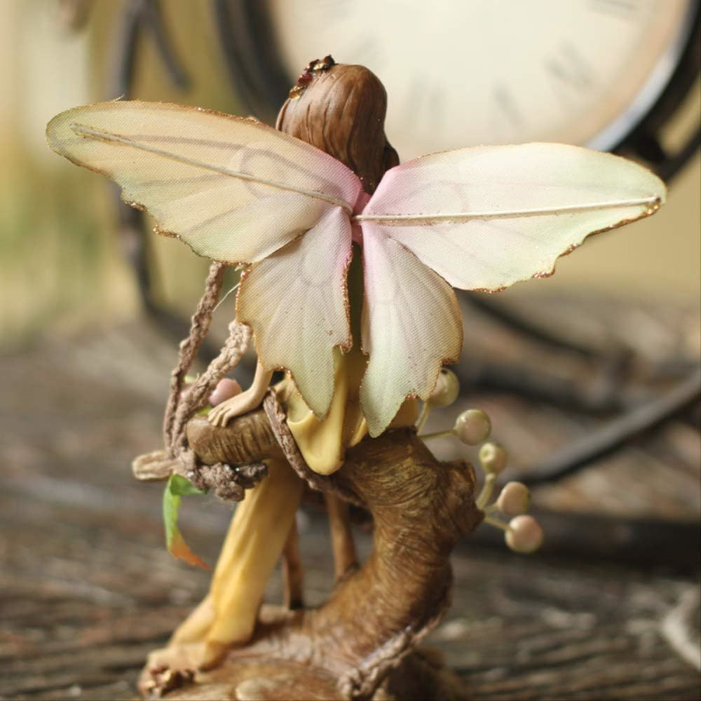 森の天使花の妖精フェアリー置物彫像ヨーロピアンスタイル装飾フィギュア彫刻ホームデコギフト輸入品_画像7