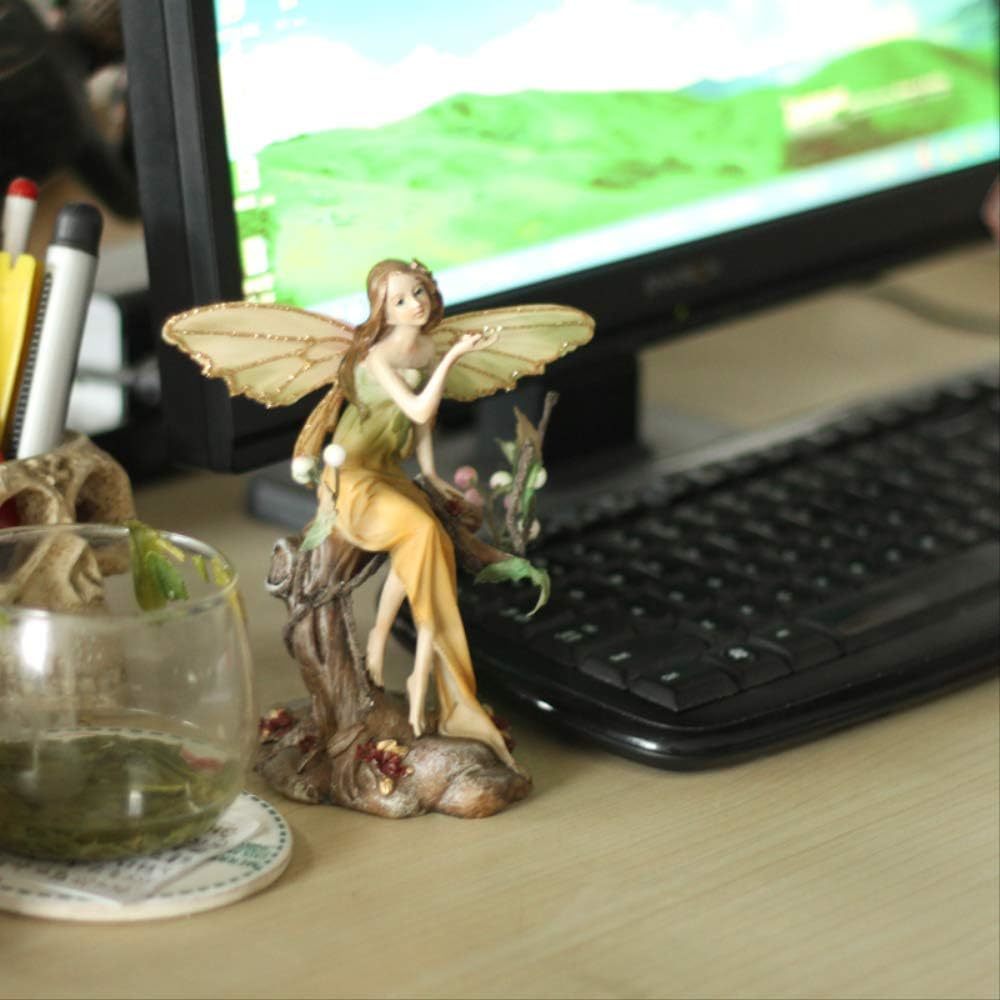 森の天使花の妖精フェアリー置物彫像ヨーロピアンスタイル装飾フィギュア彫刻ホームデコギフト輸入品_画像10