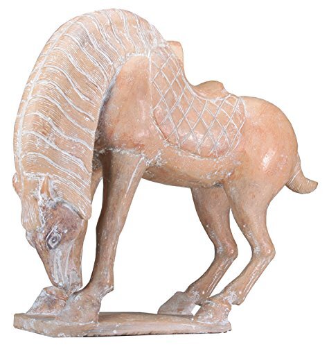 フランクロイドライト財団公認唐の時代の馬の彫刻唐馬彫像リビング寝室装飾置物書斎装飾置物輸入品_画像3