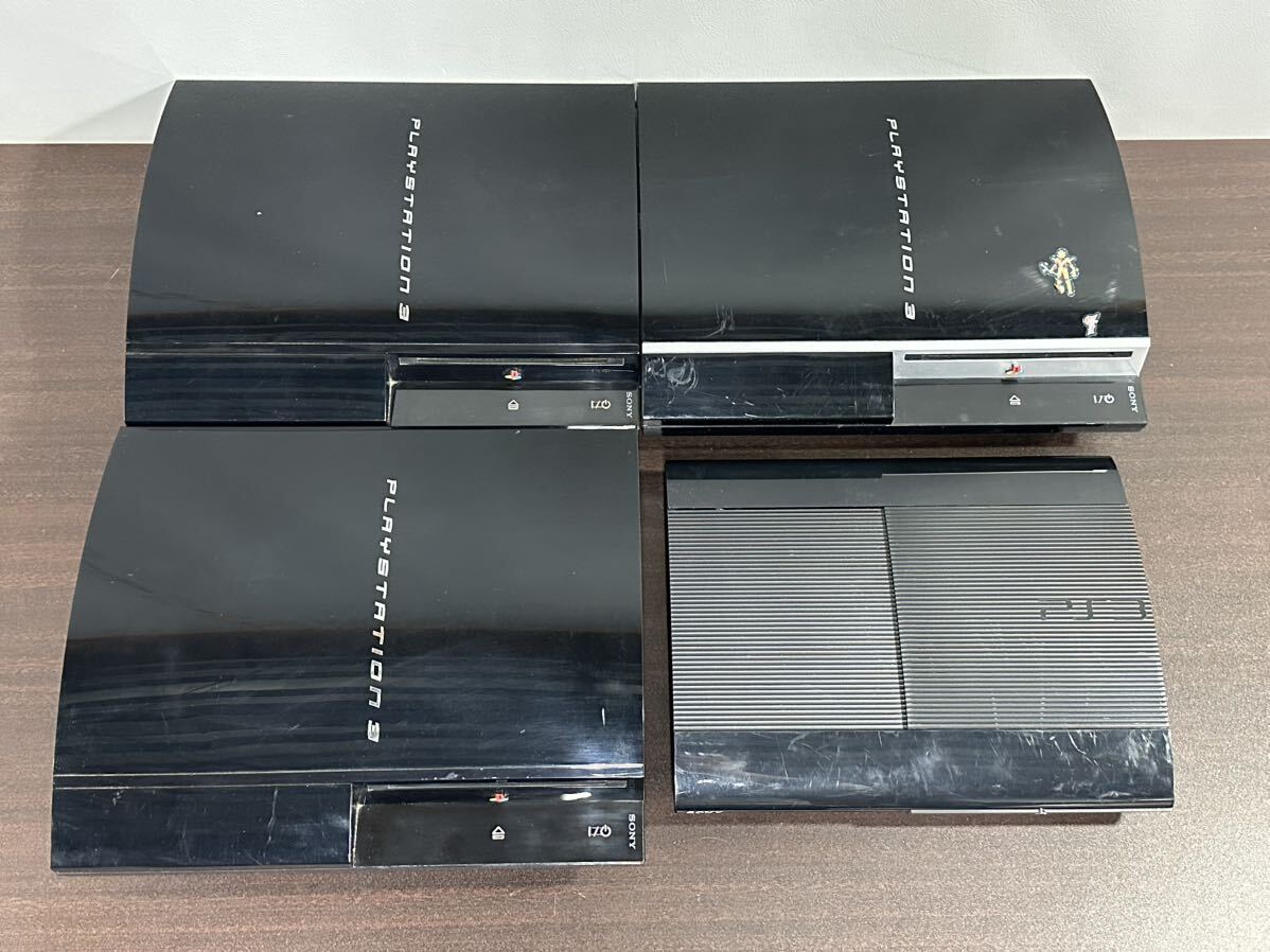 PS3 プレイステーション3 本体 4台 まとめ売り 動作未確認 現状品の画像1