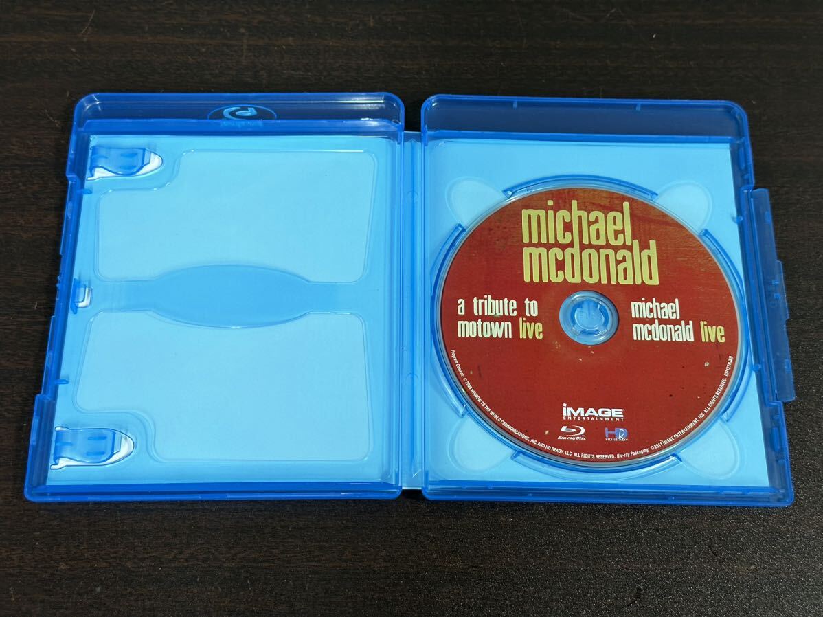 Michael McDonald マイケル・マクドナルド a Tribute to Motown Live+michael mcdonald live Blu-ray ブルーレイの画像4