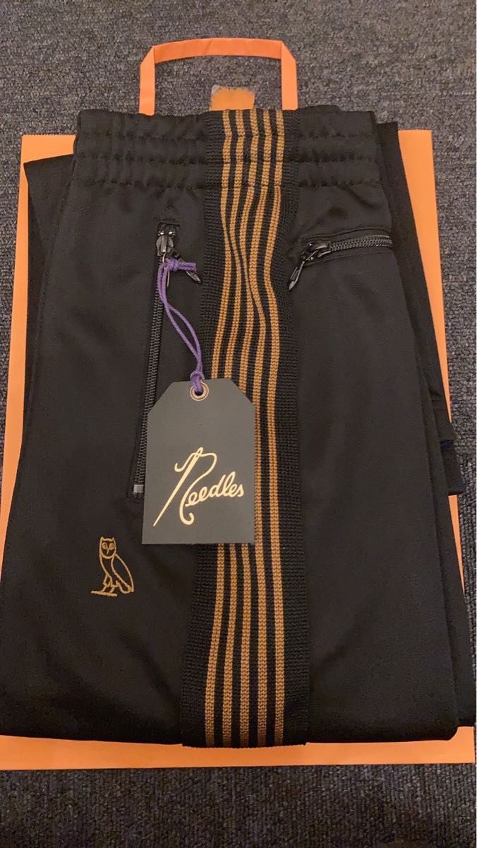 XS 黒 新品 国内正規 希少 NEEDLES OVO トラック パンツ ズボン XS 黒 新品 国内正規 希少 NEEDLES OVO トラック パンツ ズボン