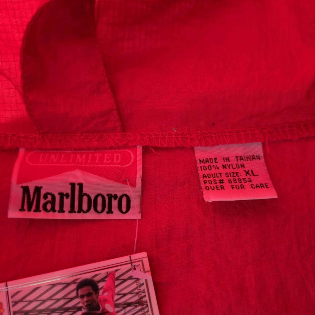 90s Marlboro Unlimited packable nylon ano rack Marlboro Vintage jacket vintage 80s 70s cigarettes enterprise thing old clothes . selling out 