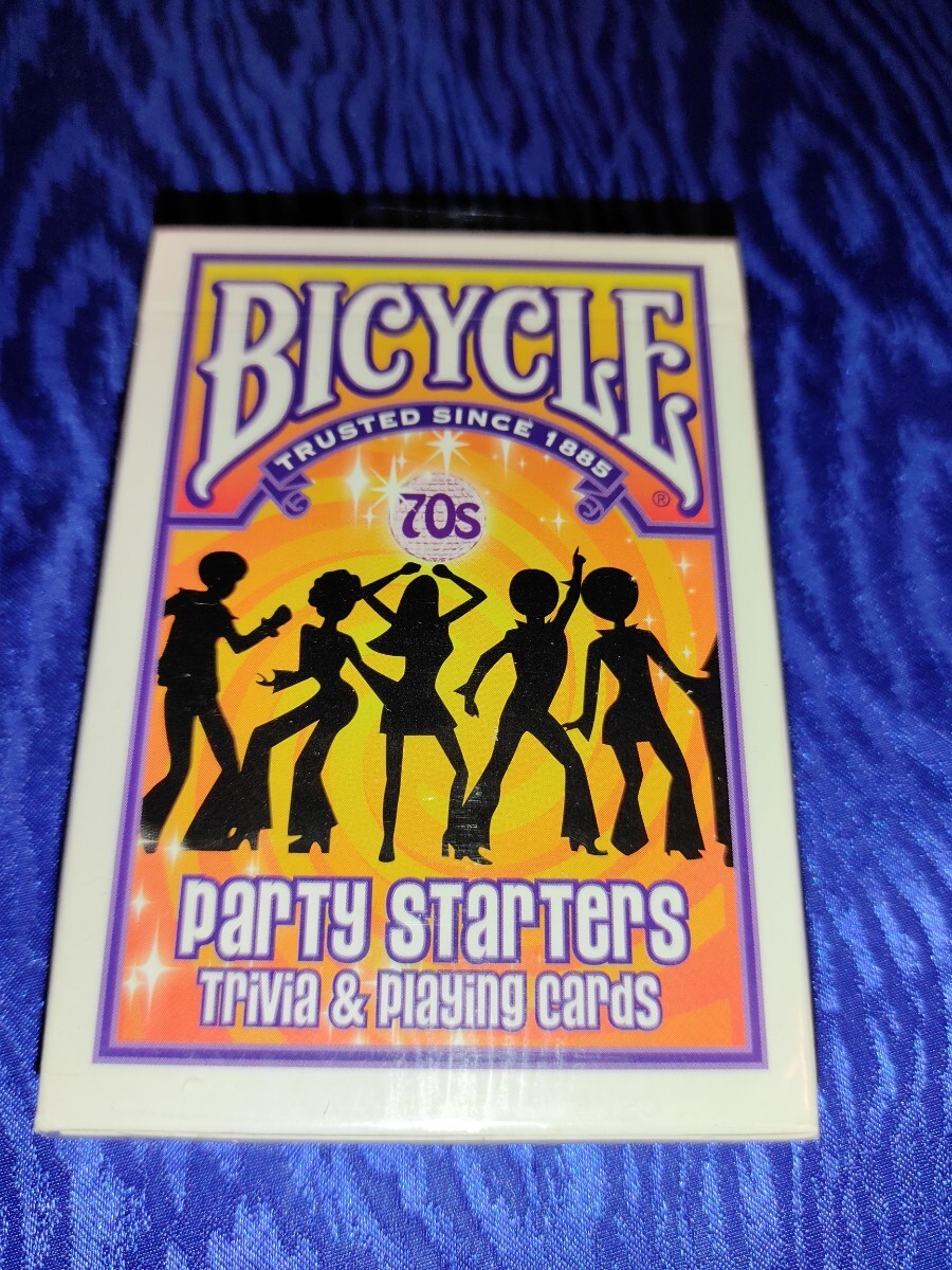 自転車パーティーStarters Trivia & Playing Cards 70 s 未開封_画像1