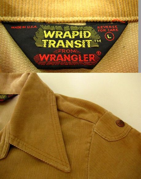 ヤフオク! - F211 70s USA製 WRANGLER ラングラー コーデュ...