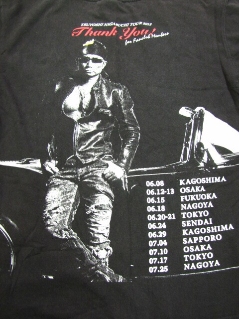N878＊長渕剛 ツアーTシャツ Tsuyoshi Nagabuchi ツアー2013 オフィシャルTシャツ TOUR 2013　ファンクラブメンバーズ_画像6