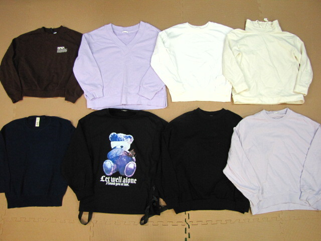 R83 sweat Parker,f-ti sweat etc. various 56 put on set set sale old clothes flima. oversize sweatshirt Zip up short sleeves 