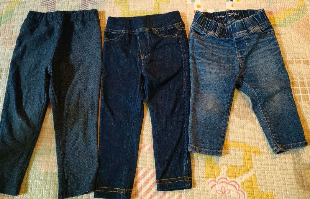 男の子　80、90サイズ　おまとめ7点セット　パンツ　カットソー　デニム　シャツ　ベスト　春物　お出かけ