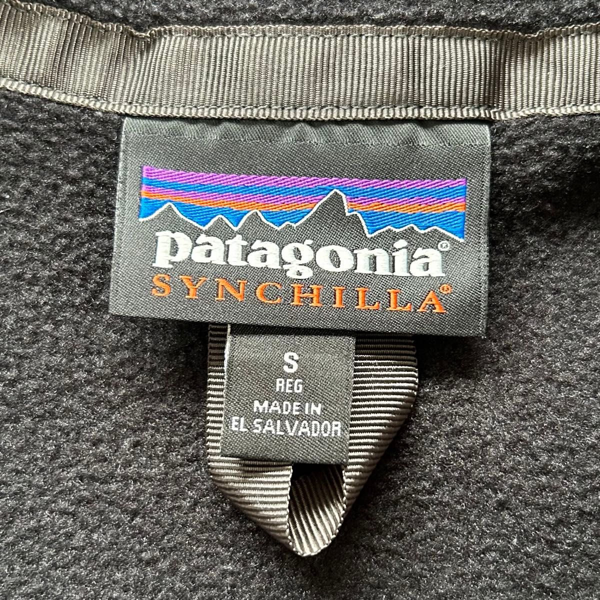 patagonia SYNCHILLA パタゴニア シンチラ フリース ベスト S 黒