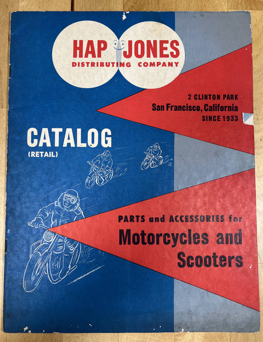  Vintage HAP JONES is p Jones catalog TRIUMPH Triumph 