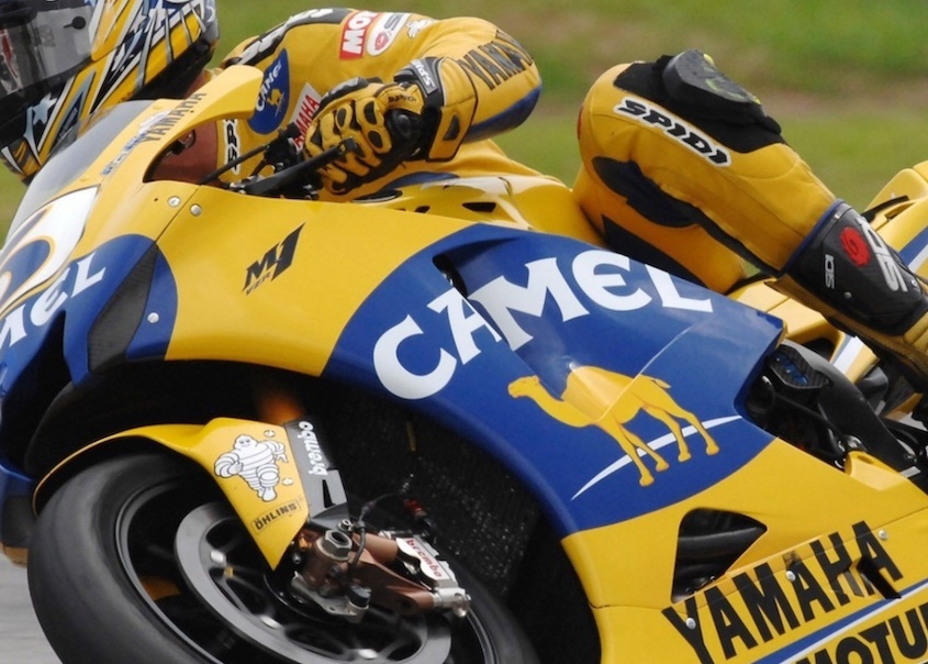 CAMEL TROPHY キャメル ステッカー YAMAHA デカール MotoGP ２枚セット_画像2