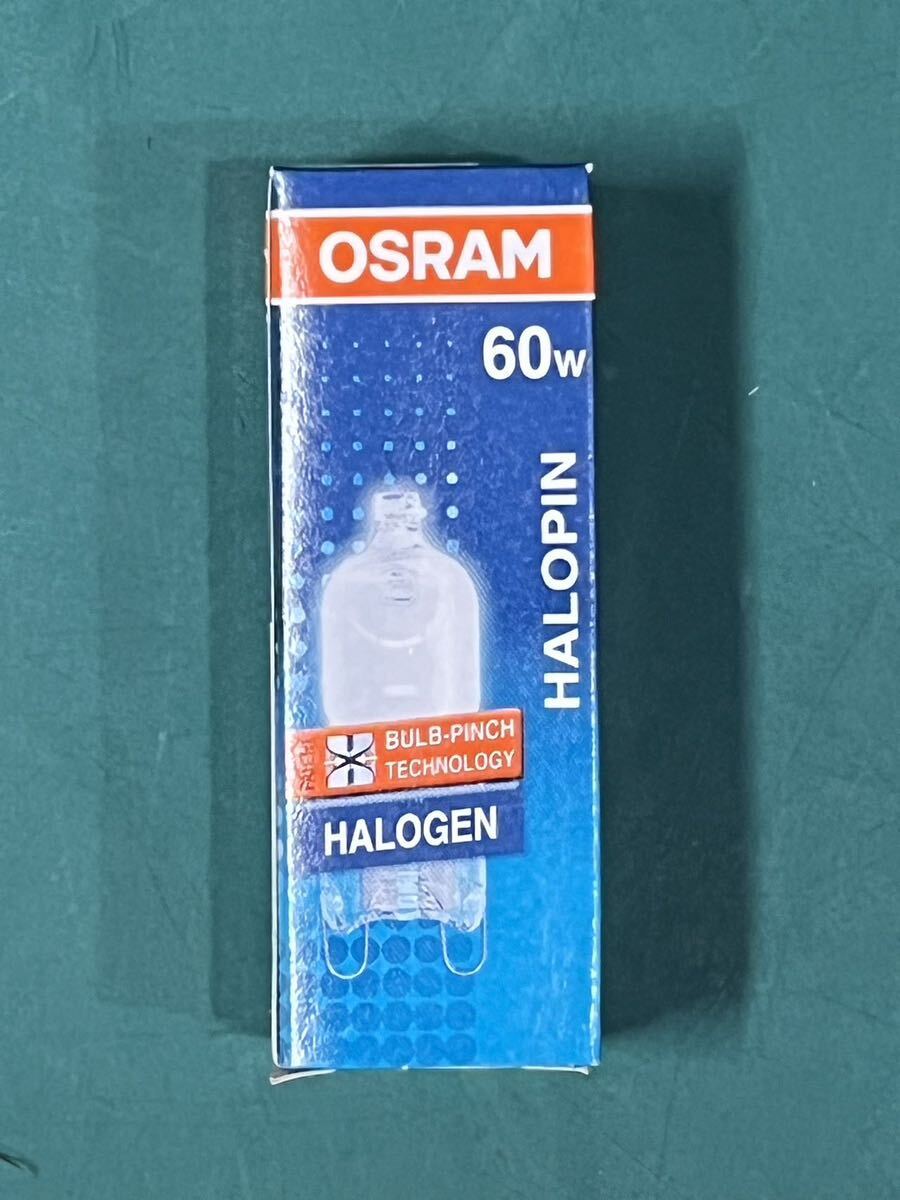 OSRAM 60W HALOPIN JD110V60W/F/G9/PN2 110V・G9 6箱　計120個　まとめ　Germany製　(60s)_画像3