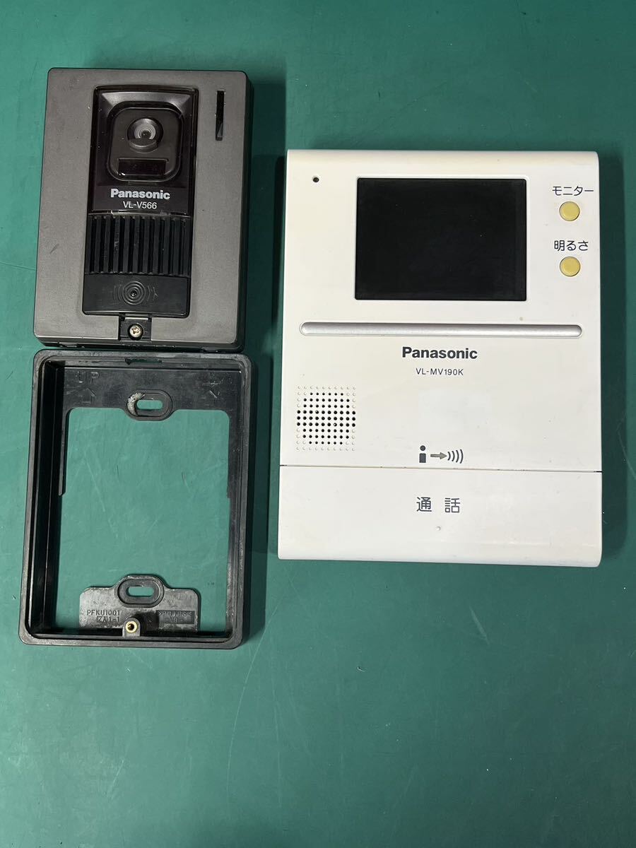 Panasonic VL-MV190K/VL-V566 テレビドアホン 動作OK (60s)_画像1