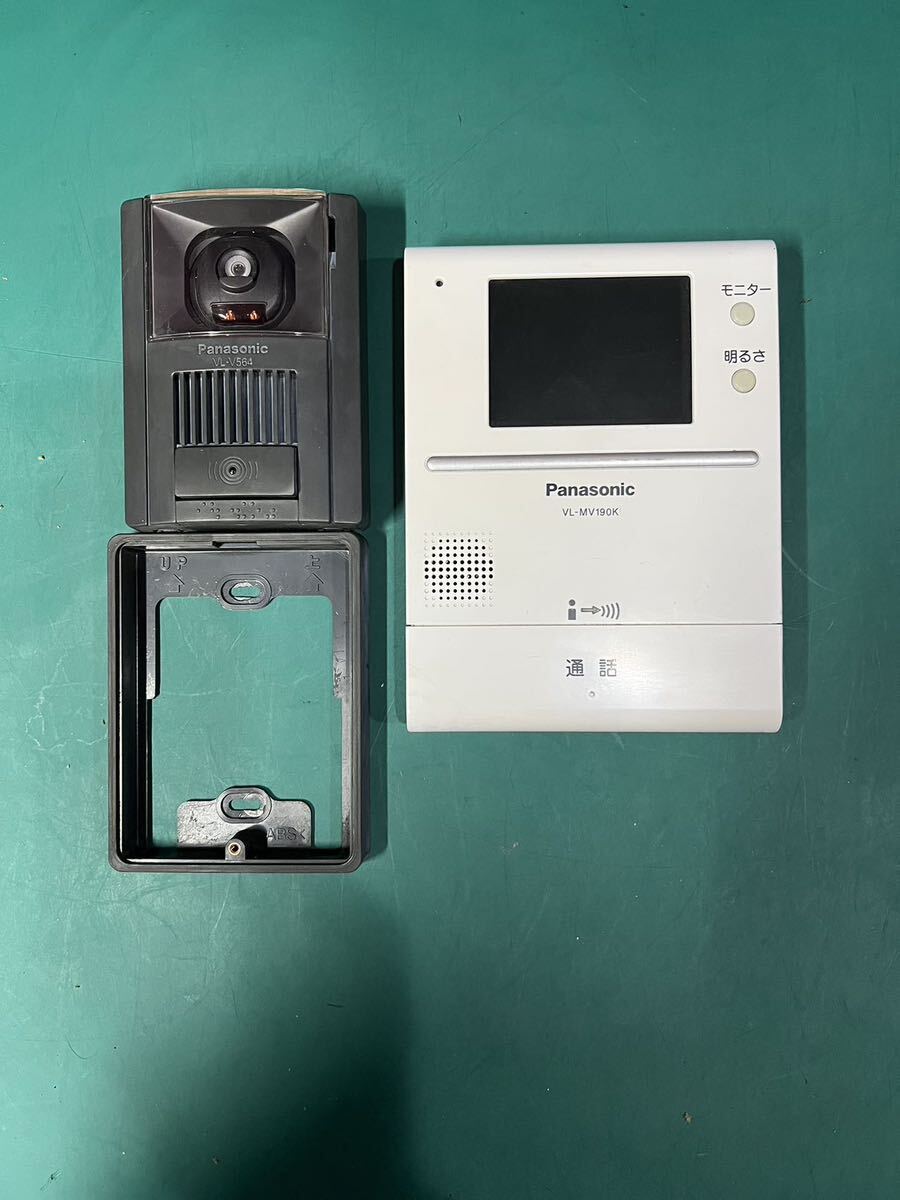 Panasonic VL-MV190K/VL-V564-K テレビドアホン 動作OK (60s)_画像1
