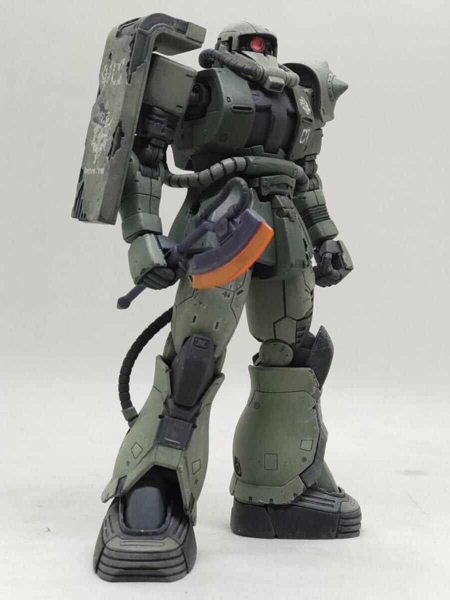 バンダイHG1/144「ククルス・ドアンの島」MS-06FザクⅡ（ドアン ザク）完成品_画像5