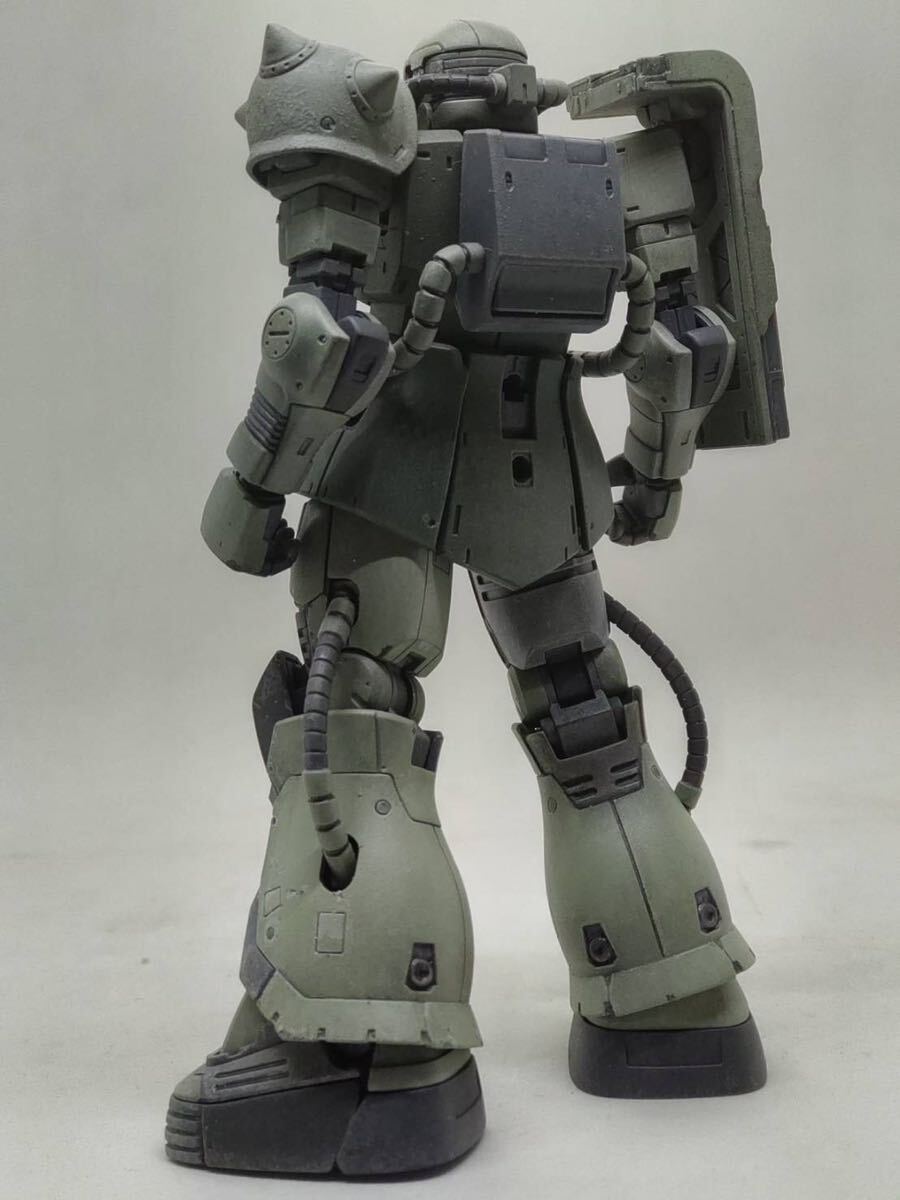 バンダイHG1/144「ククルス・ドアンの島」MS-06FザクⅡ（ドアン ザク）完成品_画像2