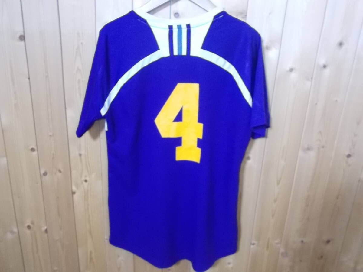 e56◆adidas製 Tシャツ◆サイズUSA M キッズ 子供 GOLDEN HAWKS LAURIER ホッケーチーム？ アディダス 海外古着 送料360円 6C_画像3