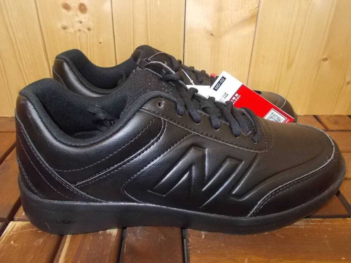 e105◆新品 newbalance 685 ウォーキングシューズ◆27cm MW685BK7 ブラック色 ニューバランス スニーカー 快適設計 未使用品 6C_画像3