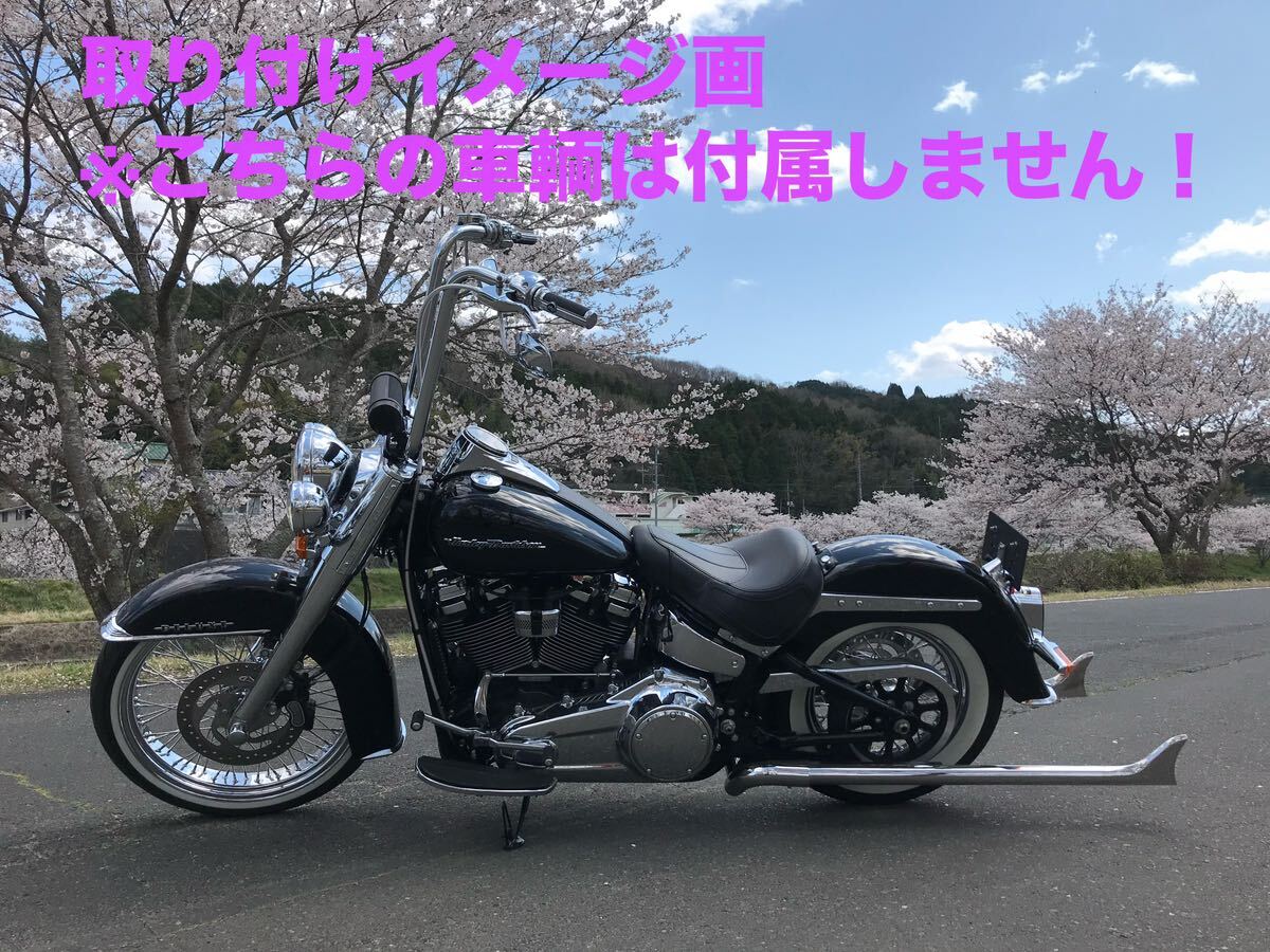 バッサーニ TRUE DUALS フィッシュテールマフラー 39インチ_画像8