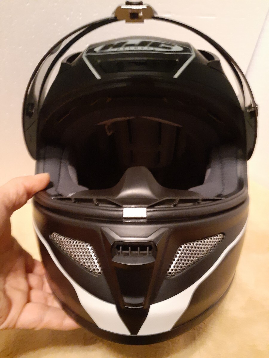 美品　HJC　上級グレード RPHA11 ヘルメット　Lサイズ　マットブラック　カーボンカラー　内装も綺麗です！_画像8