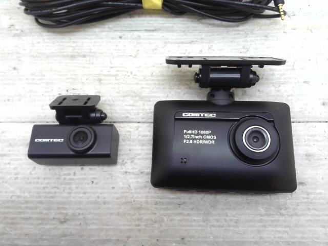コムテック ZDR-015 ドライブ レコーダー 2カメラ SDカード無 中古品 yatsu_画像2