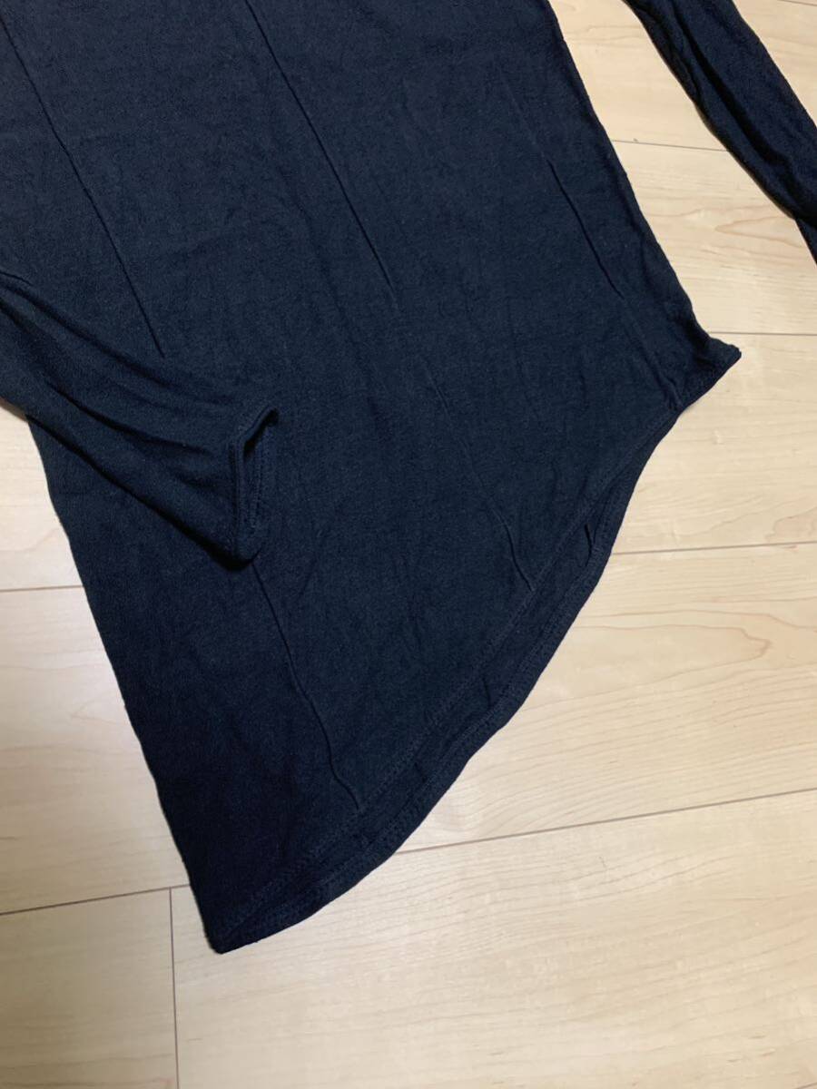 Devoa Silk Long Sleeve Size2 BLACK デヴォアの画像5