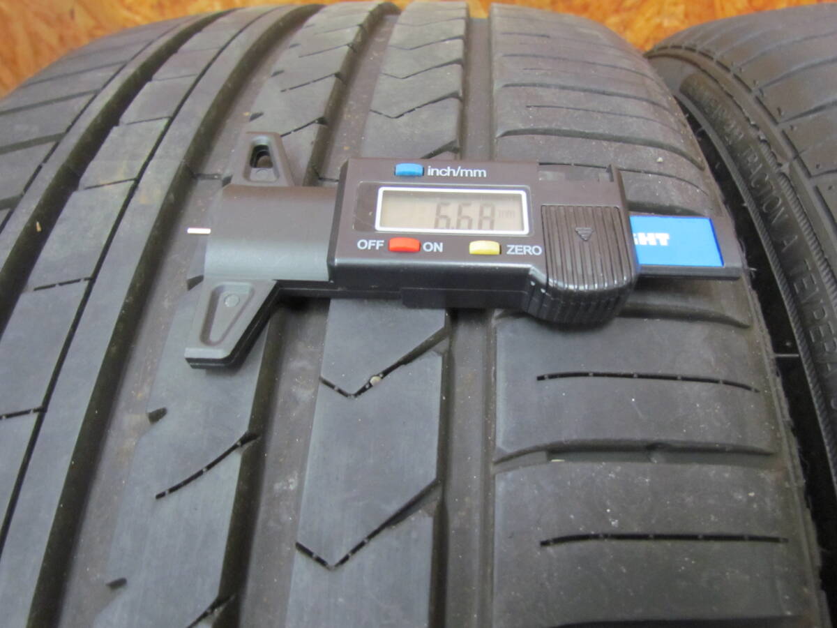 SZ-TJ③ 245/35R21 4本 ウィンラン WINRUN R330 2022年製 溝約6mm サマータイヤ アルファード、 ヴェルファイア、BMW、ベンツ等の画像2