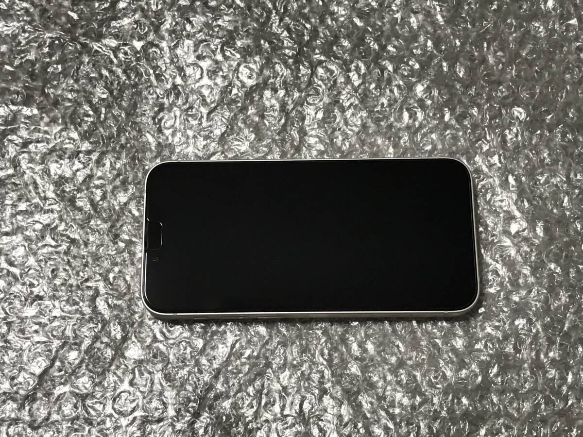 極上美品 Apple iPhone 13 mini 512GB スターライト MLJR3J/A au SIMフリー ロック解除済み_画像2