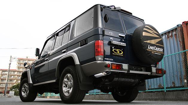 ガナドール ランクル ランドクルーザー 70系 CBF-GRJ76K マフラー ステンレス製 GDE-146 GANADOR Vertex 4WD SUV_画像1