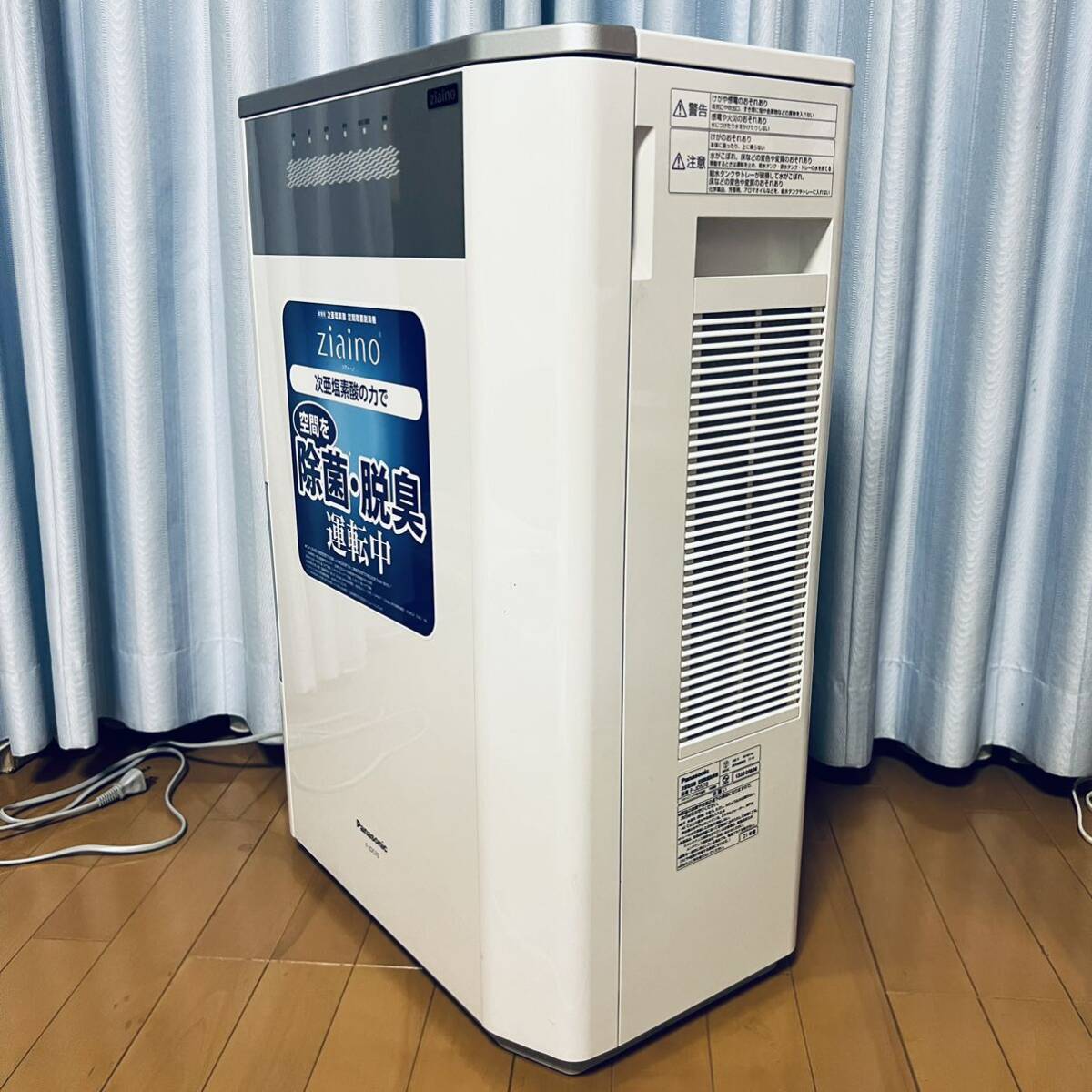 4極美品！Panasonic 空気清浄機最高性能 ジアイーノ 次亜塩素酸空間除菌脱臭機 タブレット多数ありジアイーノ F-JDS70 _画像8