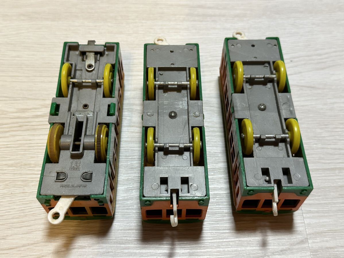 プラレール レトロ かいそくでんしゃ 103系 湘南色 動作品_画像4