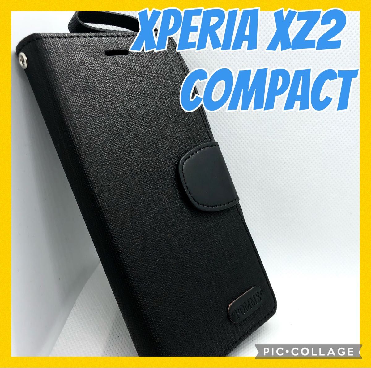 【新品未使用/送料無料】Xperia XZ2 Compact手帳型スマホケース