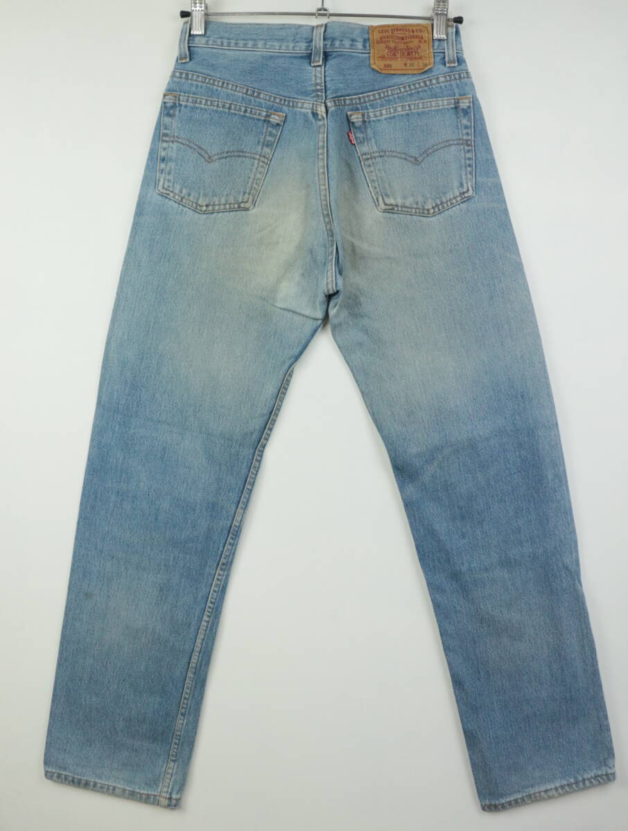 A642/Levi's/リーバイス/アメリカ製/886 CS25/501コットンデニムパンツ/ジーンズ/Gパン/メンズ/30サイズ_画像2