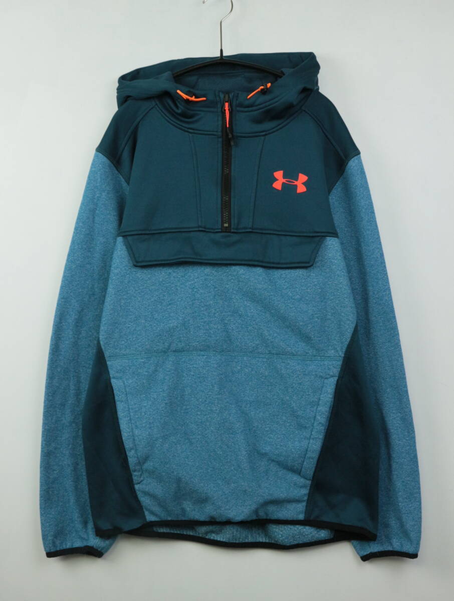 B13/Under Armour/アンダーアーマー/COLDGEAR INFRARED/コールドギアフリースアノラックジャケット/メンズ/SM/Pサイズ_画像1