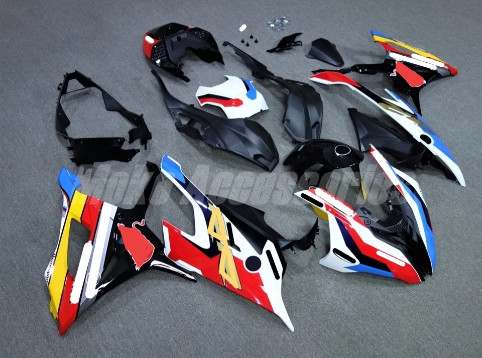 S1000RR　2019　2020　2021　カウルセット　射出成形高品質ABS　社外品カウル　青赤白　日本正規代理店出品　S1000RR_画像2