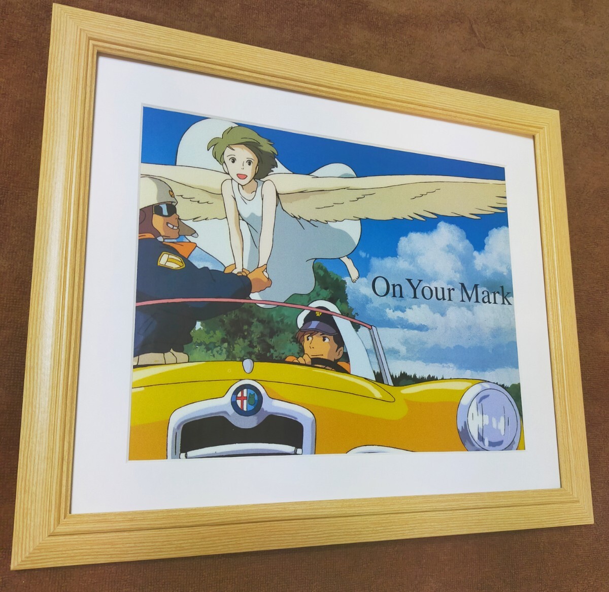 スタジオジブリ On Your Mark イラスト画【額装品】ジブリ 公式 スタジオジブリ On Your Mark イラスト画【額装品】ジブリ 公式