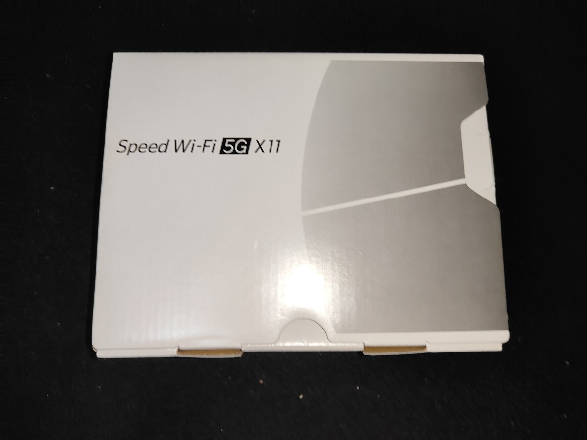 【新品未使用】Speed Wi-Fi 5G X11 モバイルルーター_画像3