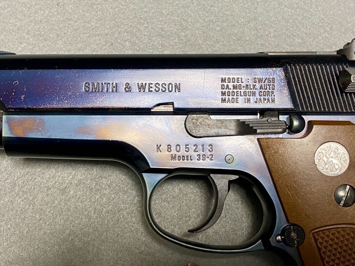 絶版 未発火 動作快調 MGC SW/39 S&W M39 メタルブルー ダブル 絶版 未発火 動作快調 MGC SW/39 S&W M39 メタルブルー ダブル